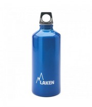 Alu Trinkflasche LAKEN Futura 0,6 L Blau